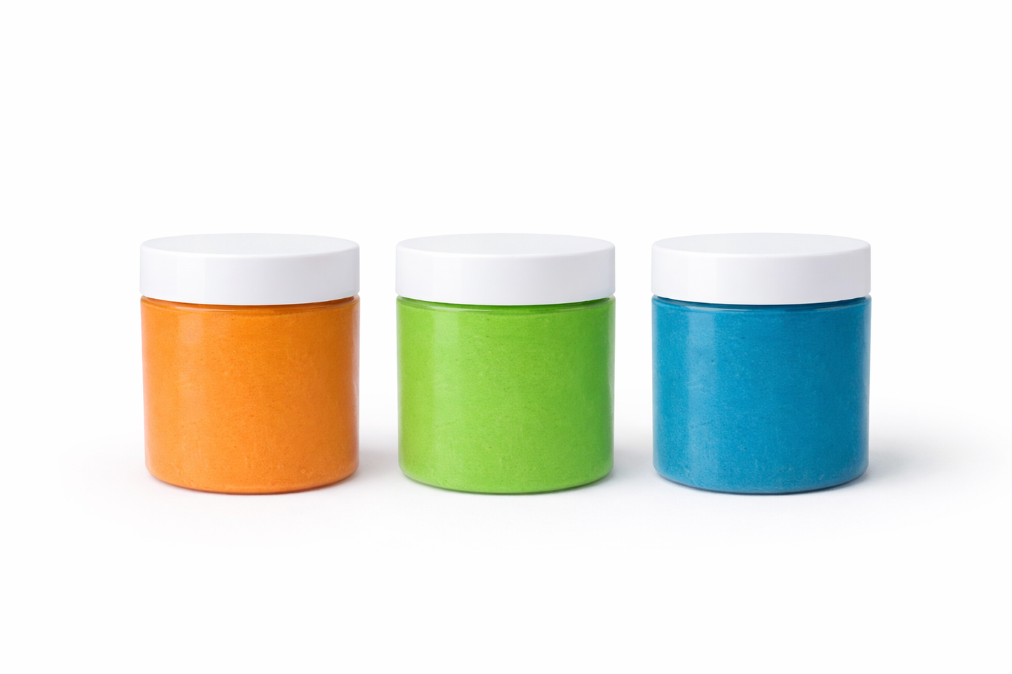 Set of 3 Dinosaur Themed Dough Jars