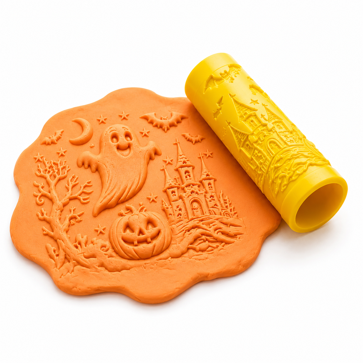Spooky Textured Roller for Halloween Dough & Go Jars