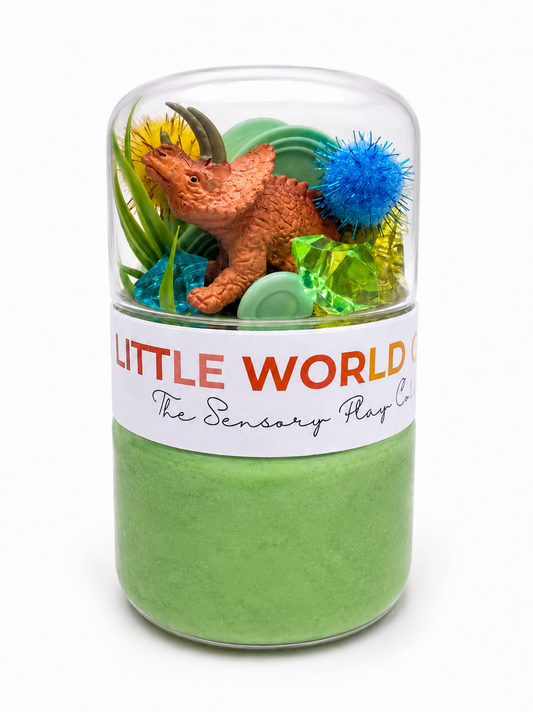 Dinosaur Dough & Go Jar