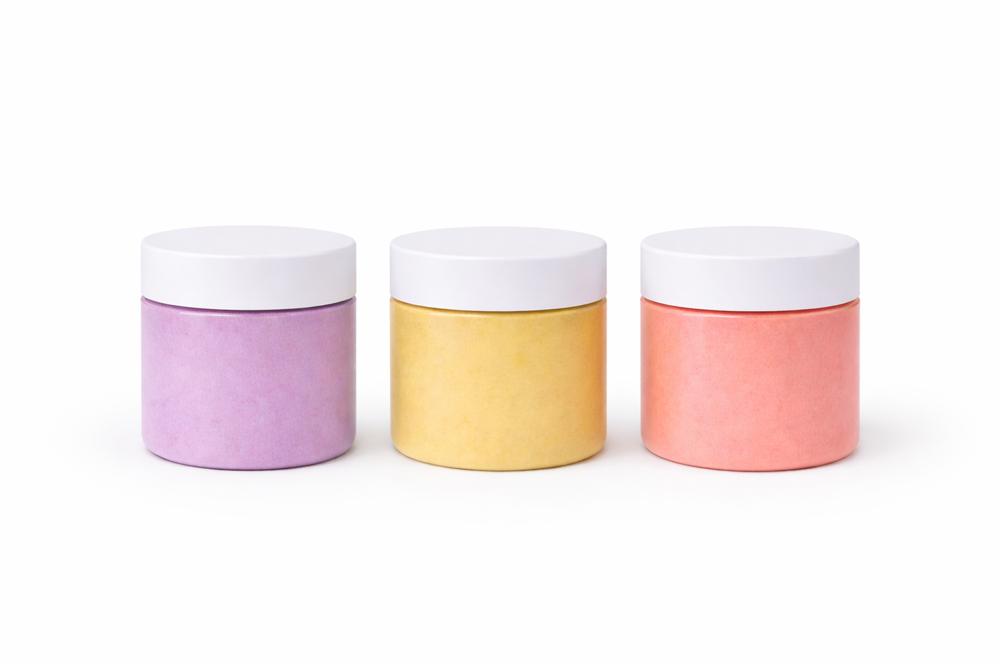Set of 3 Unicorn Themed Dough Jars