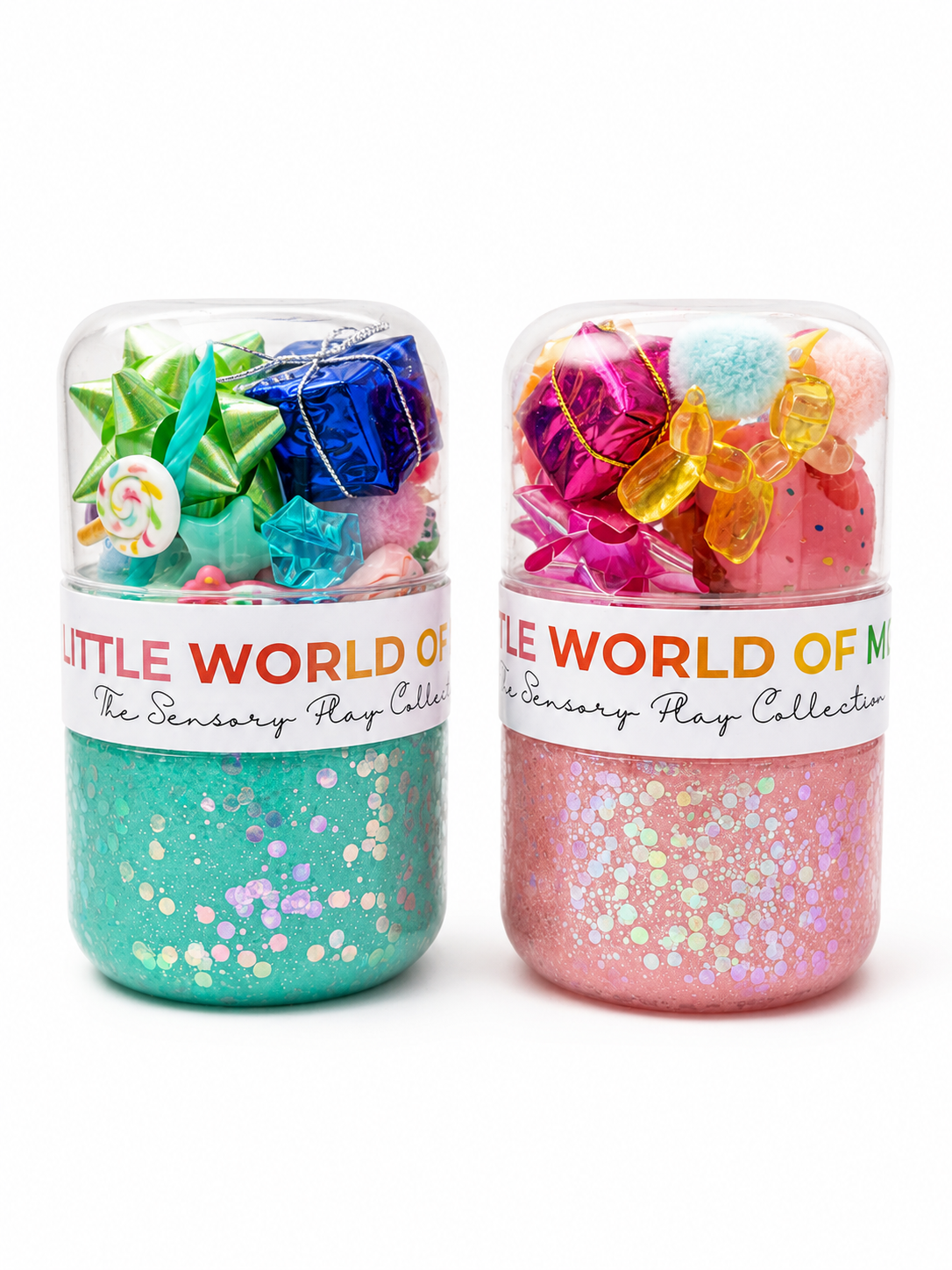 Birthday Dough & Go Jar (blue or pink - choose colour)