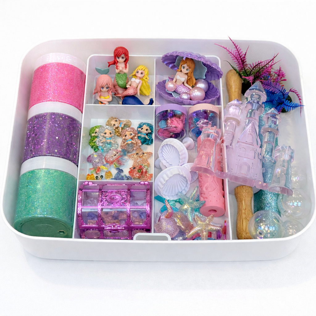 Mermaid Themed Sensory Play Kit