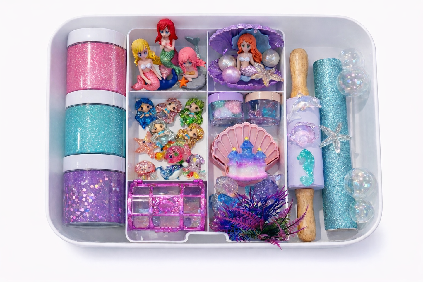 Mermaid Lagoon Sensory Play-Dough Kit