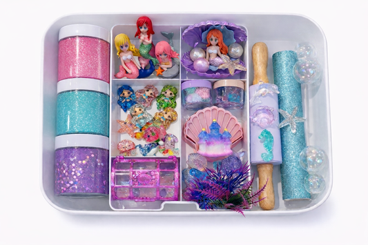 Mermaid Lagoon Themed Sensory Play Kit