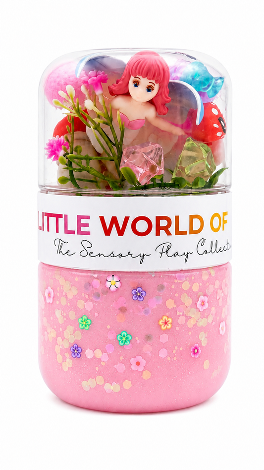 🌸🧚‍♀️ Pink Fairy Dough & Go Jar 🧚‍♀️🌸