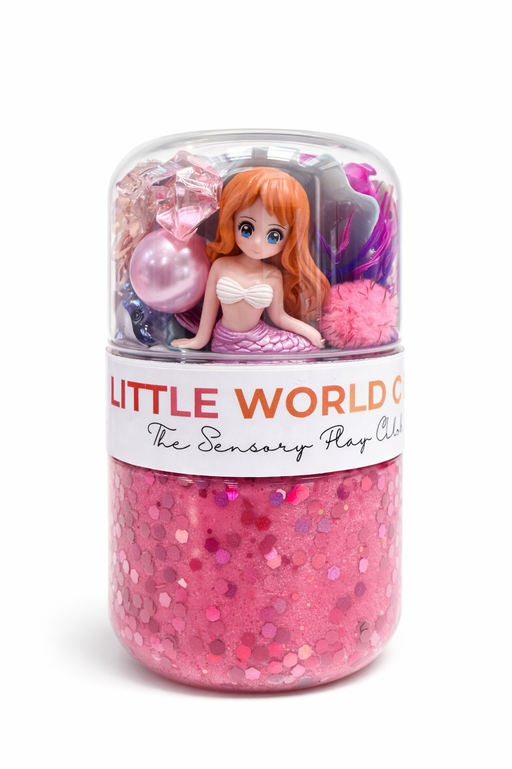 🧜‍♀️  Mermaid Dough & Go Jar 🧜‍♀️