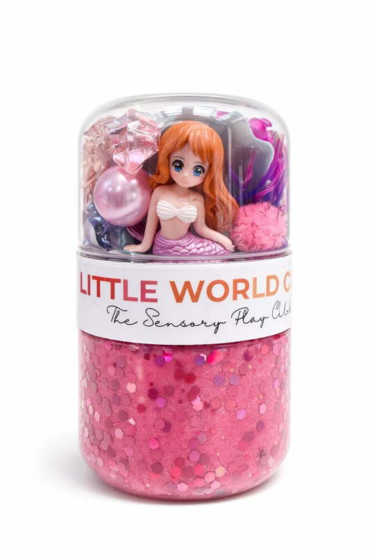 Mermaid Dough & Go Jar