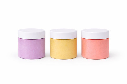 Set of 3 Unicorn Themed Dough Jars