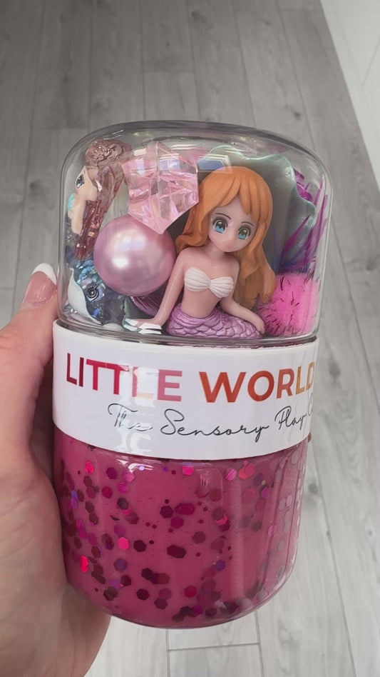 Mermaid Dough & Go Jar